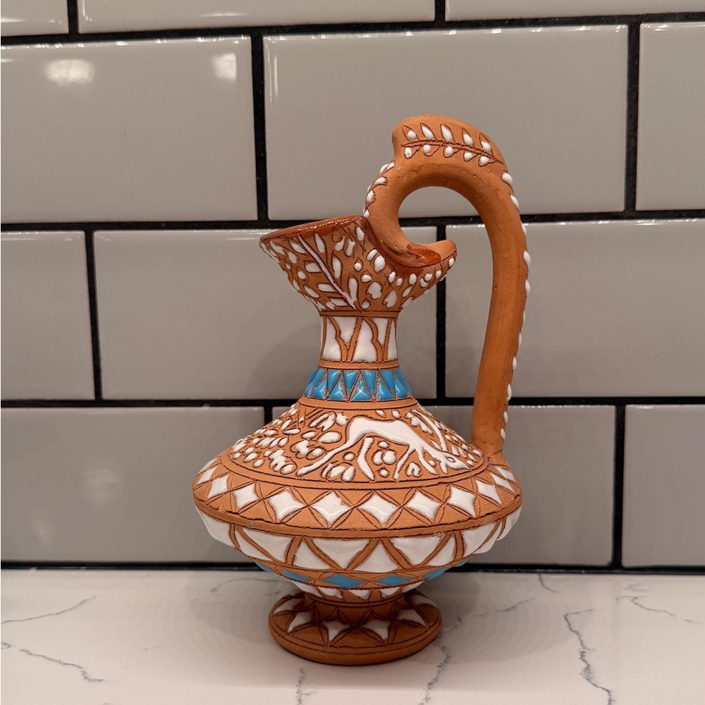 Apollon Keramik Rodas Vintage Greek Clay Vase